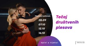 Tečaj društvenih plesova Plesni centar Zagreb by Nicolas