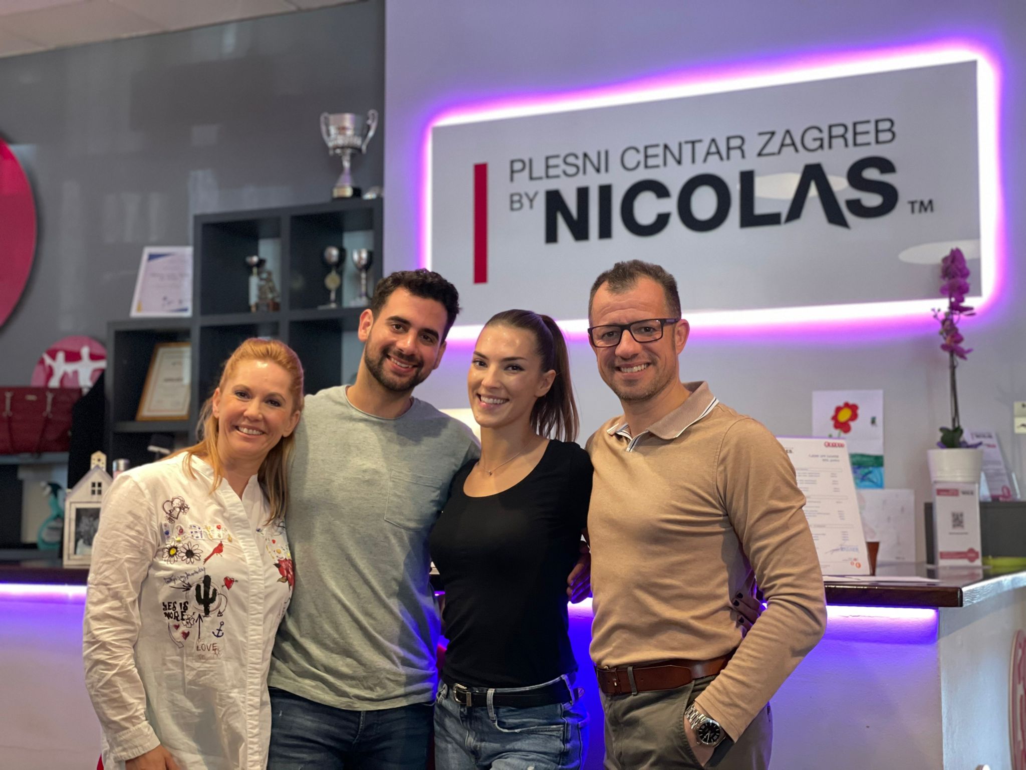 Helena BRadvica, MArio Ožbolt, Nicolas Quesnoit, Ksenija Plušćec Quesnoit